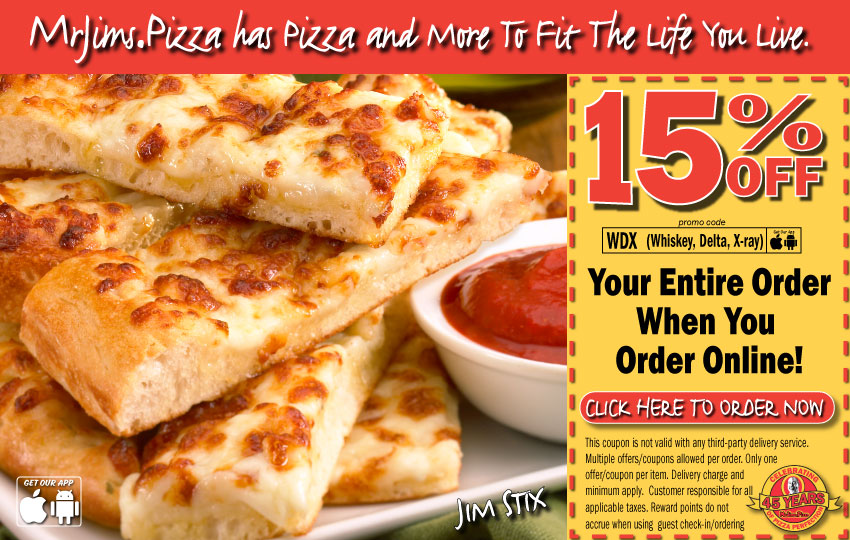 MrJims.Pizza Delivery and Specials - Order Pizza Online for Delivery or ...